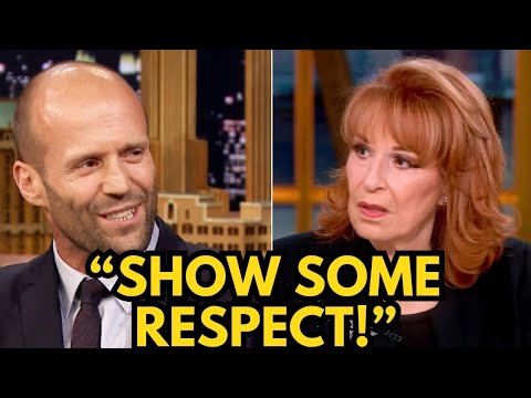 Jason Statham SHUTS DOWN Joy Behar LIVE on The View – “Show Some Respect!”