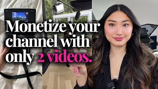 I Took the Lazy Girl Approach to YouTube & Got Monetized Instantly. Here's How.