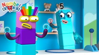 Counting Coins with Numberblock 5  | Counting for Kids | @Numberblocks
