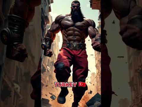 Turkey superhero 🇹🇷 🦸 #ai #marvel #artist #thor #countries #avengers #oceancreatures #superhero