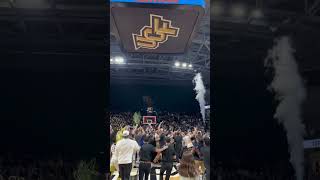 UCF Storms the Court After Upsetting #3 Kansas in Orlando