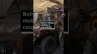 Bolivia’s military moves into main square in coup attempt