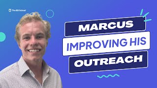 We helped Marcus improve his Cold Outreach Process
