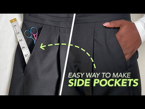 Learn How To Sew Side Pockets Like a Pro| Easy Step-by-Step Tutorial
