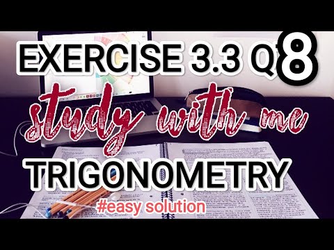 class 11 math book TRIGONOMETRY 🔥 exercise 3.3 ke Q 8 ll #easy solution #easy #easy concept ll