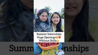 1000+ Summer Internships for College Students🤯❤️ #internship #placement