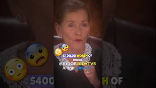 Judge Judy #JudgeJudy#JusticeWithJudy#CourtroomDrama#JudgmentDay#TVJudge#LegendaryJudge#shorts #fyp