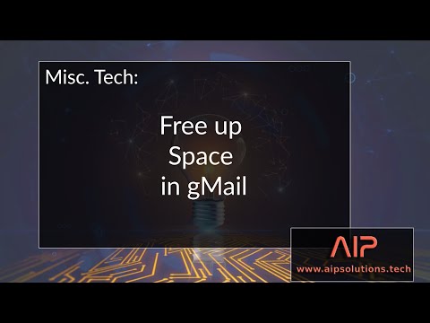 Misc. Tech: *Free up space in Gmail* Export Targeted Emails