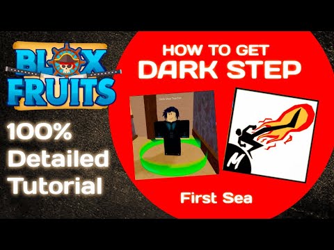 How to Get Dark Step in First Sea | Bloxfruits