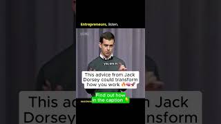 Product Management - This advice from Jack Dorsey could transform how you work 🔥 🧠 🚀