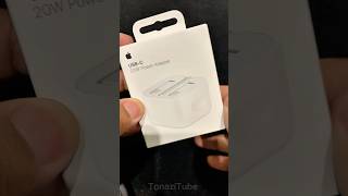 Unboxing USB-C 20W Power Adapter #apple #poweradapter
