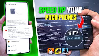 Make Your POCO Phones E-Sports Ready🔥 - POCO Lag Problem Fix • Get Constant 90/120 FPS in BGMI/PUBG