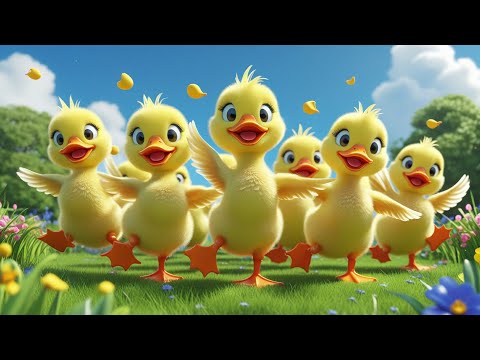 Waddle, Flap & Quack! 🐥 Cute Baby Duck Song for Kids