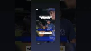 Sixth sense saves reporter #thinkfast #elite #skills #baseball