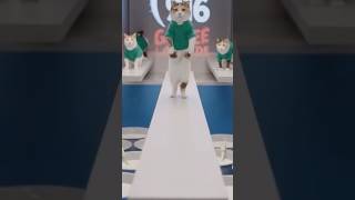 AI Cat Plays Squid Game #ai #aicat #cutecat #squidgame #squidgamechallenge #viralcats #viralvideo