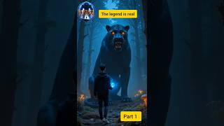 A man with a glowing blue orb meets a LEGENDARY black panther  😱🐆
