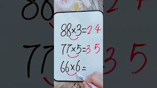Quick calculations💥💯🧠#foryou #maths #mathstricks #mathctober #puzzle #multiplication #fypage #fyp