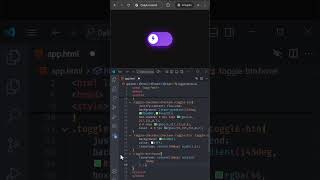 Create a Stunning 3D Toggle Button with CSS in 20 Seconds! ⚡️