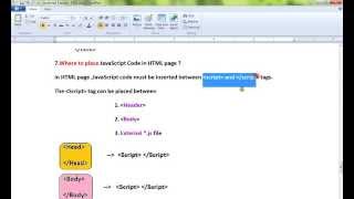 TAMIL WHERE TO PLACE JAVASCRIPT CODE IN HTML DEMO