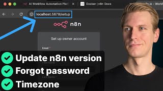 Self-host n8n with Docker (NO CODE!) - On your own computer (+ VPS)