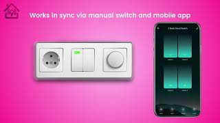 WiFi 4-Node In-wall Smart Switch