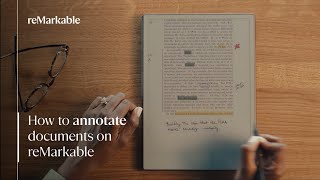How to annotate documents on reMarkable | Using reMarkable