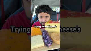 Trying Weird Funky Cheese’s #shorts
