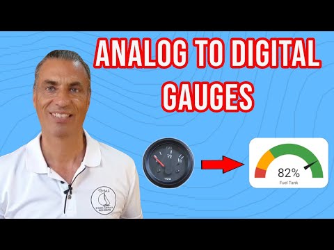 Analog to Digital Gauges with ESP32 and INA219