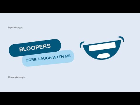 Youtube Intro bloopers 👻