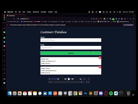 Fullstack Crud React js + Typescript