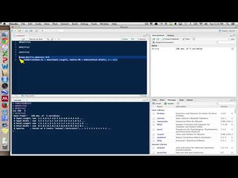 Summarize and Group_by