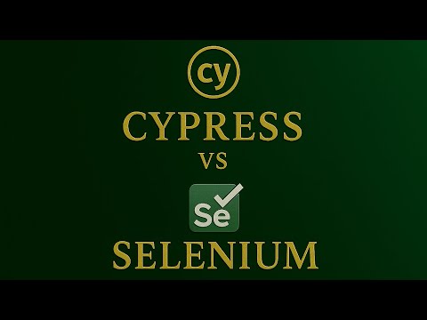 How to explain Selenium vs Cypress in interview 