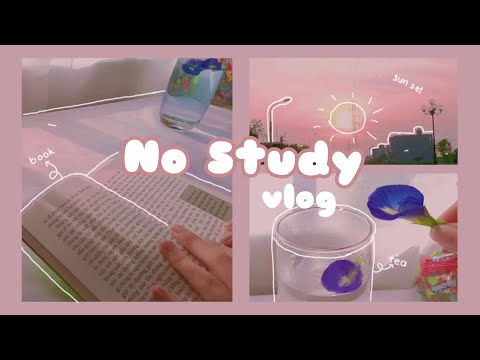 NO STUDY VLOG// Một ngày thư giãn trước khi bắt đầu đợt học mới của mình