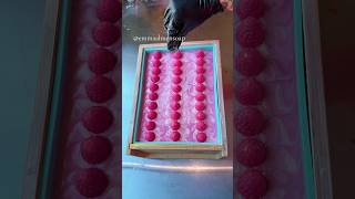Sugar Crush Soap Collection # ONE! Sugared Raspberry #soapmaking #soap #handmadesoap #soapmaker