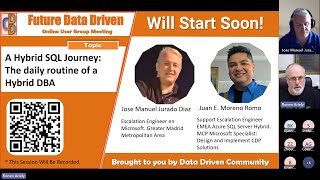 CloudDataDriven | A Hybrid SQL Journey: The daily routine of a Hybrid DBA| 20230323