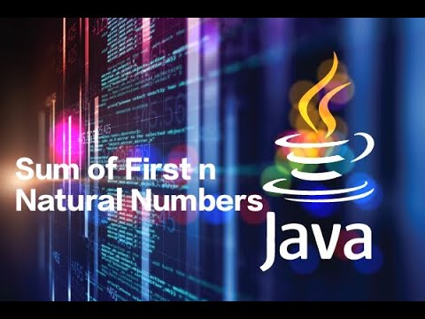 Sum of 'n' Natural Numbers in Java!! #java #keeplearning
