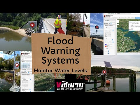 Flood Monitoring Systems, Water Level Risks, and Early Warnings with Tools.Valarm.net