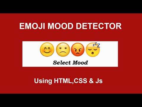 emoji mood detector #coding #html #coding2025 #jsproject #webdevelopment #programming #education