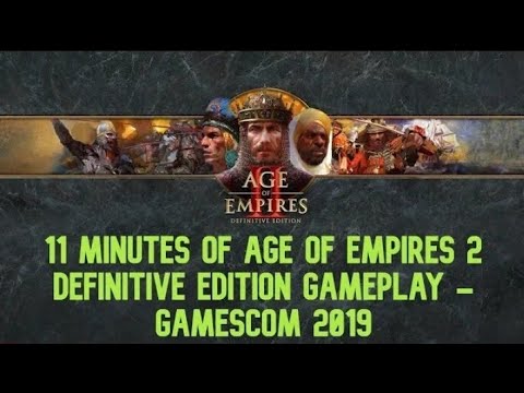 11 Minutes Ages Of Empires || 2 Definitive Edition Gameplay - Gamescom 2019