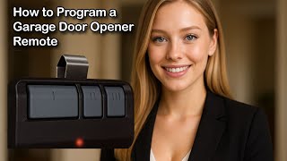 How to Program a Universal Chamberlain / Craftsman / LiftMaster Garage Door Opener Remote