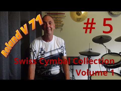 Roland V 71 Drum Expansion: Swiss Cymbal Collection 1