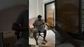 Studio soundproofing using acoustic foam sheet   #minivlog #myfirstvlog  #vlog