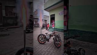 sky shot in fat bike #cyclemodifed #cycle #cyclemodification