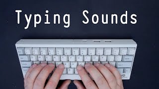 [ASMR] 30 Minutes Of Typing Sounds On Happy Hacking Keyboard Pro II