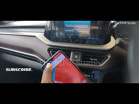 How to Connect Bluetooth in New Brezza I How to Connect Android auto in New Brezza I@TheMNPStudio