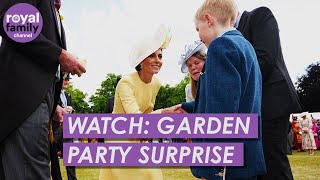 WATCH: The Princess of Wales Surprises Guests at Palace Garden Party