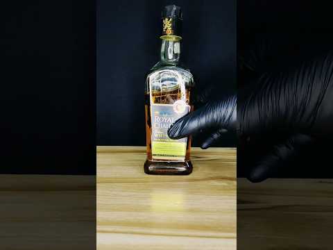Royal Challenge Whiskey cocktail ASMR 🥃 | #shorts #trending #royalchallenge