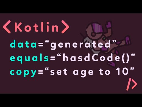Kotlin For Beginners Tutorial (Classes, Data Classes)