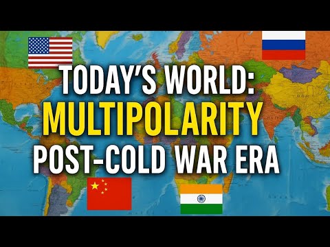 TODAY'S WORLD: MULTIPOLARITY (POST-COLD WAR ERA) #globalpulsecss #currentaffairs2025 #CSS#facts