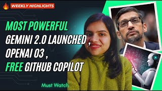 Breaking News of Tech ! Gemini, Free Github Copilot | Must Watch